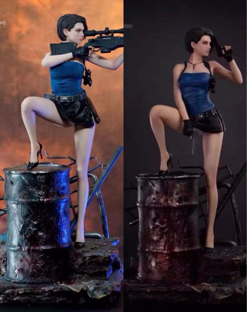 バイオハザード ジル・バレンタイン  ガレージキット ガレキ スタチュー ①