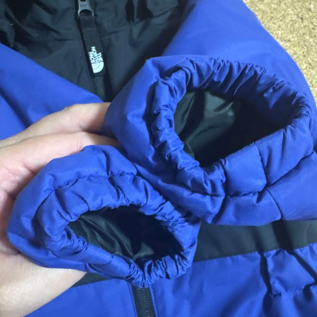 美品80cm THE NORTH FACE 子ども用スキーウェア 黒/青