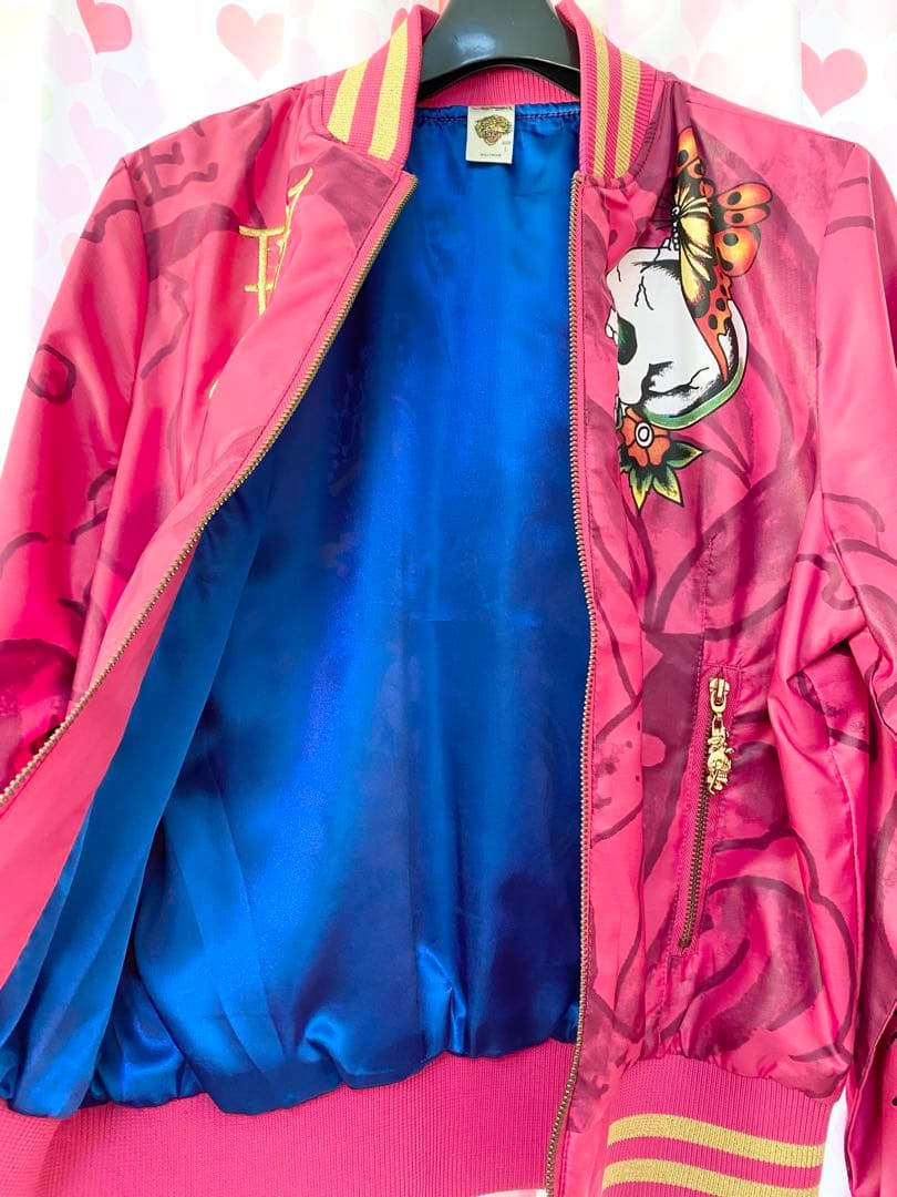 エドハーディ　スカジャン　スタジャン　ジャケット