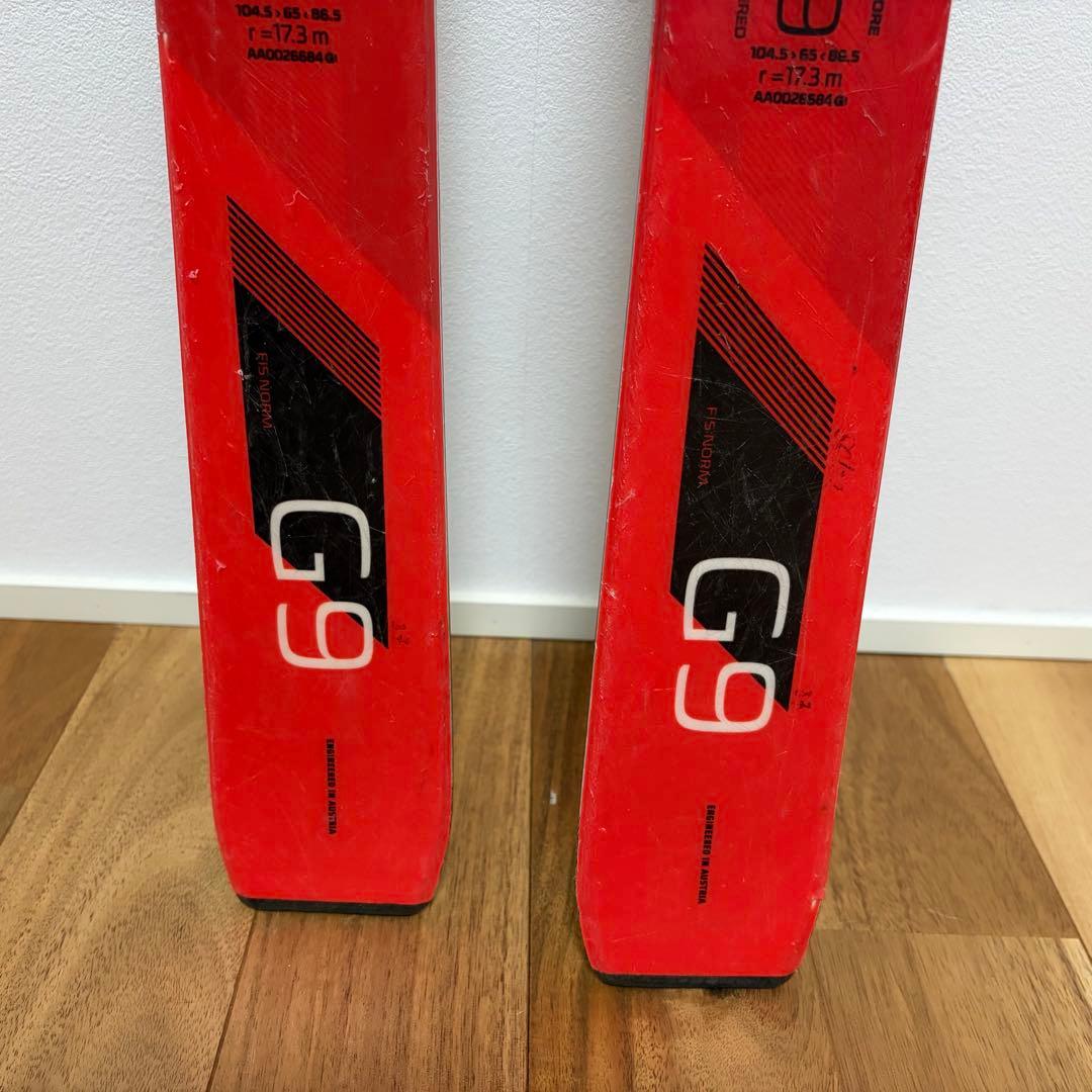 【美品】ATOMIC REDSTER G9 スキー 板 159cm