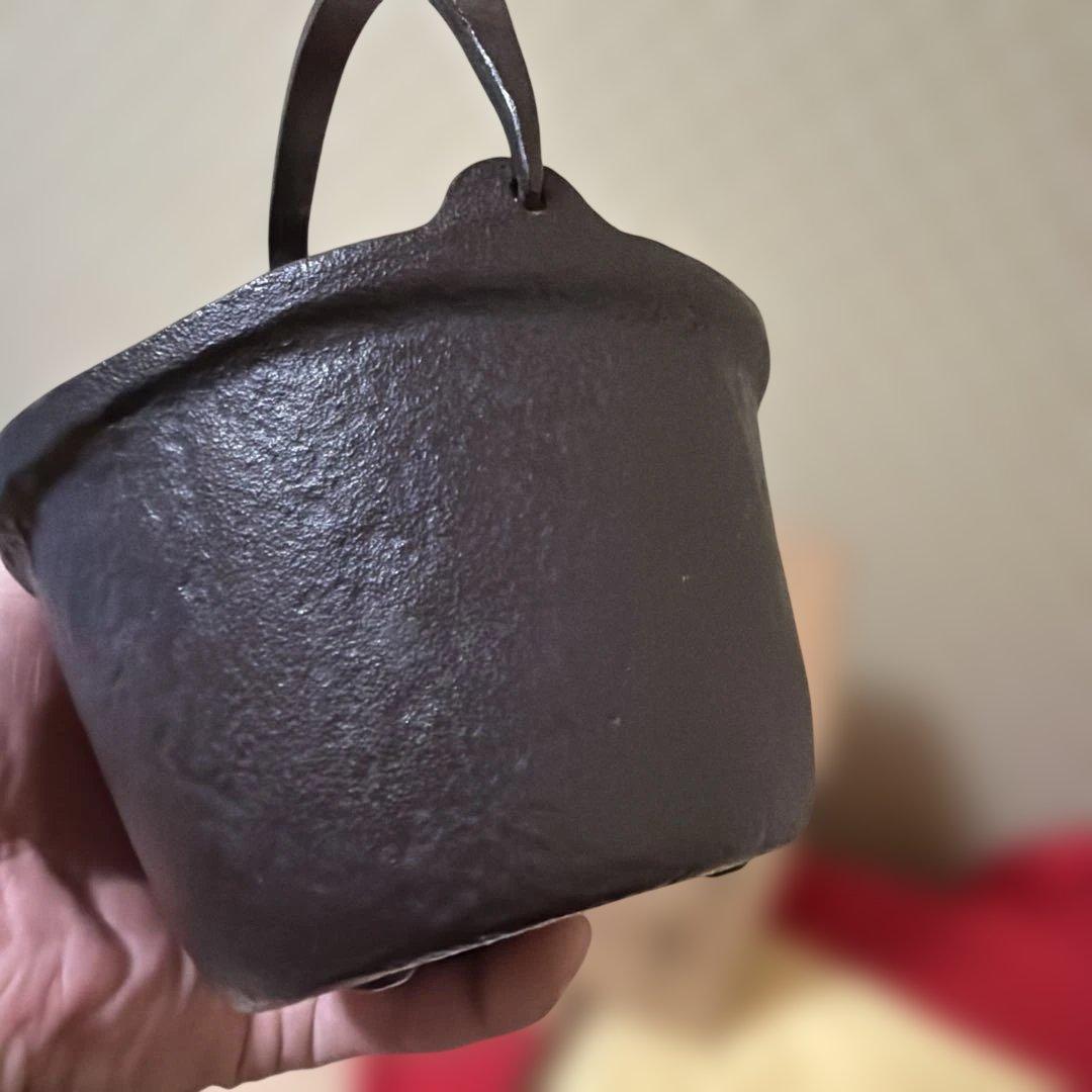 昭和レトロ　釜師　菊地正直　作　爛鍋　替蓋　供箱