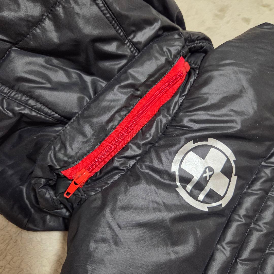 新品　RLX　ダウンベスト　2way　ダウンジャケット　ラルフローレン　ブラック