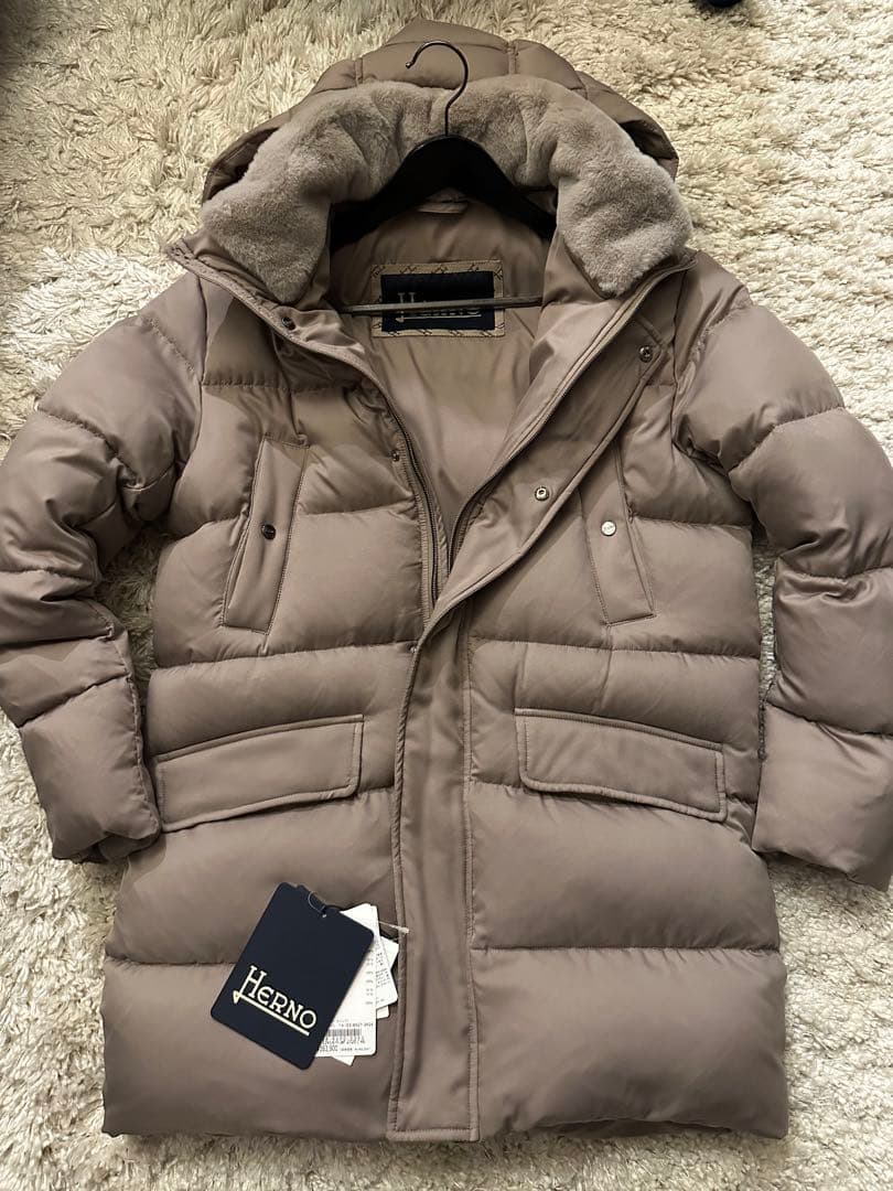 ヘルノ/HERNO/ファーダウンジャケット