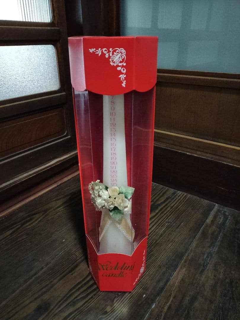 ウエディングキャンドルのようです。説明必読ください