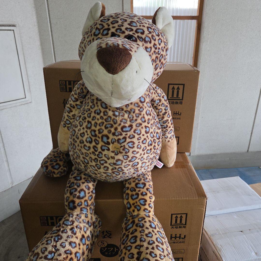 ニキ　BICヒョウ柄ぬいぐるみ 本体