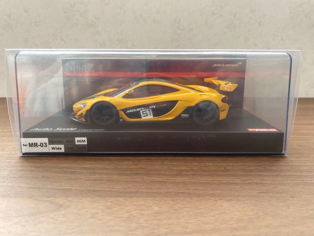ミニッツ ASC McLaren P1 GTR (Yellow/Green)