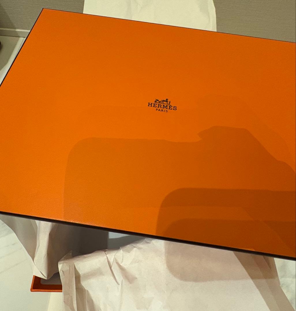 エルメス HERMES 空箱　ピコタンPM用　ペーパーリボン説明書つき