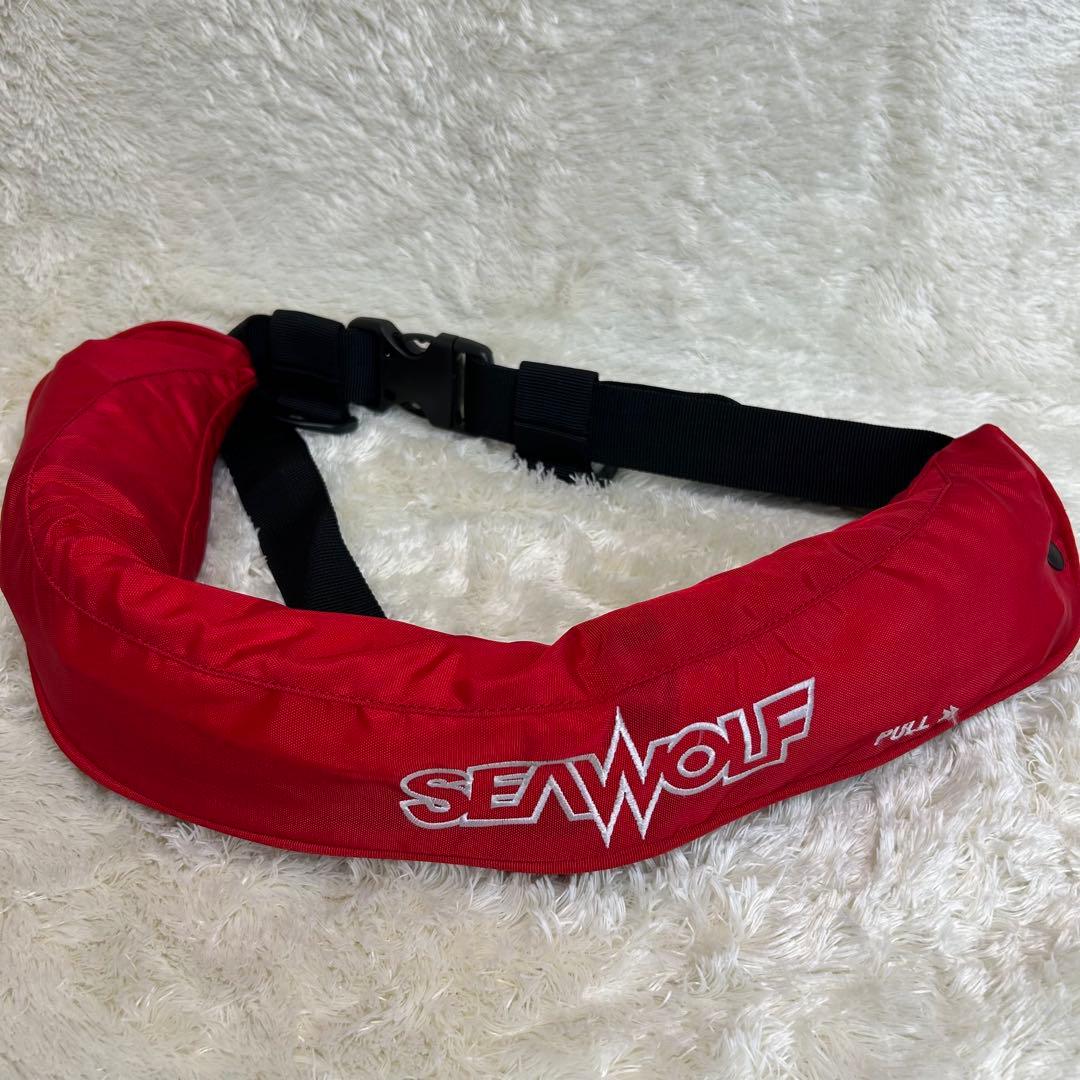 SEAWOLF　シーウルフ　 腰巻ベルトタイプ ライフジャケット　桜マーク有り