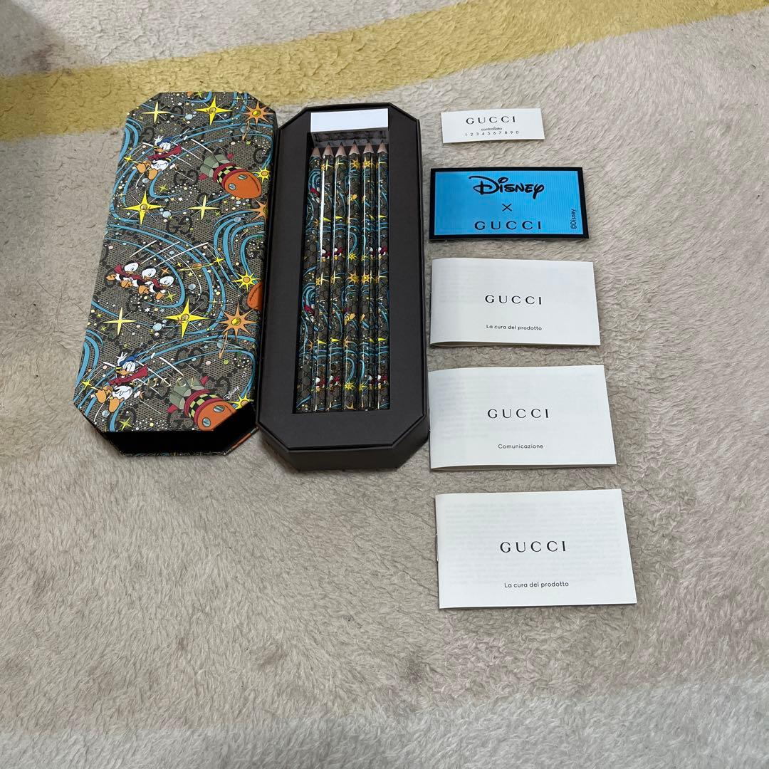 新品未使用　　GUCCI ×ディズニーコラボ鉛筆　　お値下げ