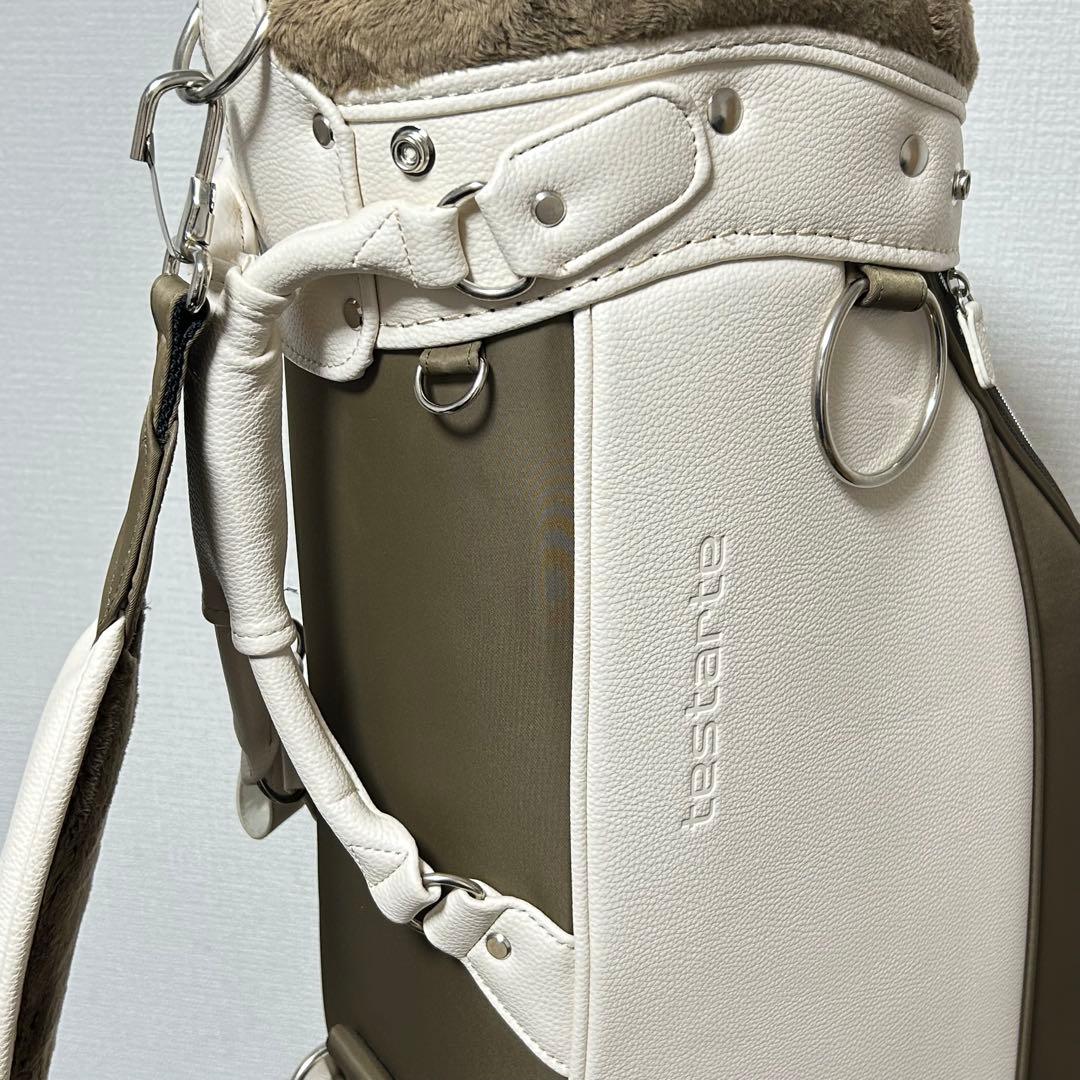 【極美品】testarte テスタルテ キャディバッグ 9.5型 高級ブランド