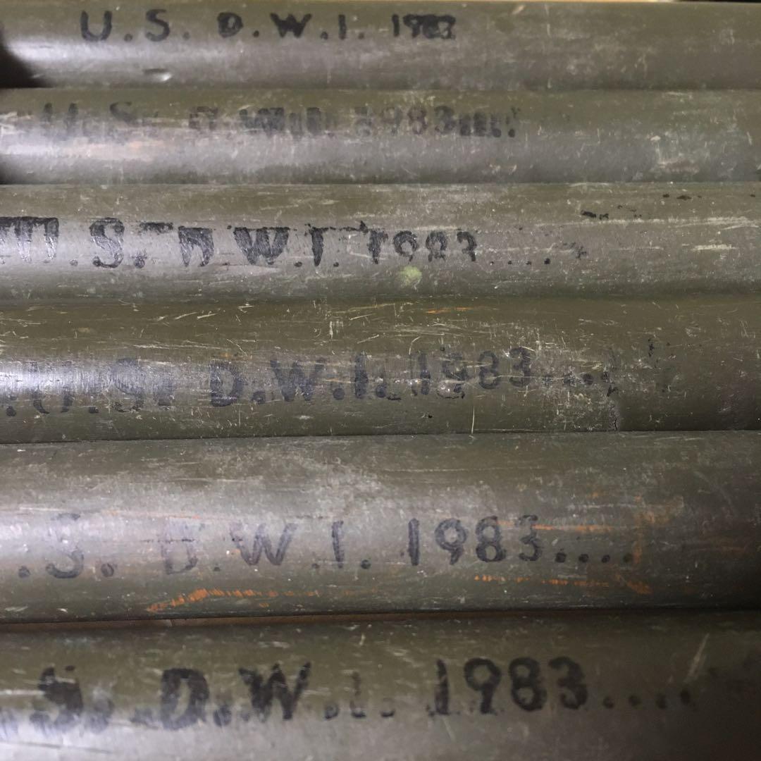 ☆デッド＆バッチ一致☆アメリカ軍 米軍 US アーミー パップテント 1983年