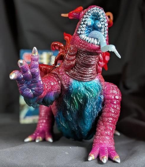 怪獣ギョー（フューチャーモデルズ／アート・ストーム）ソフビ＋楳図かずお書籍