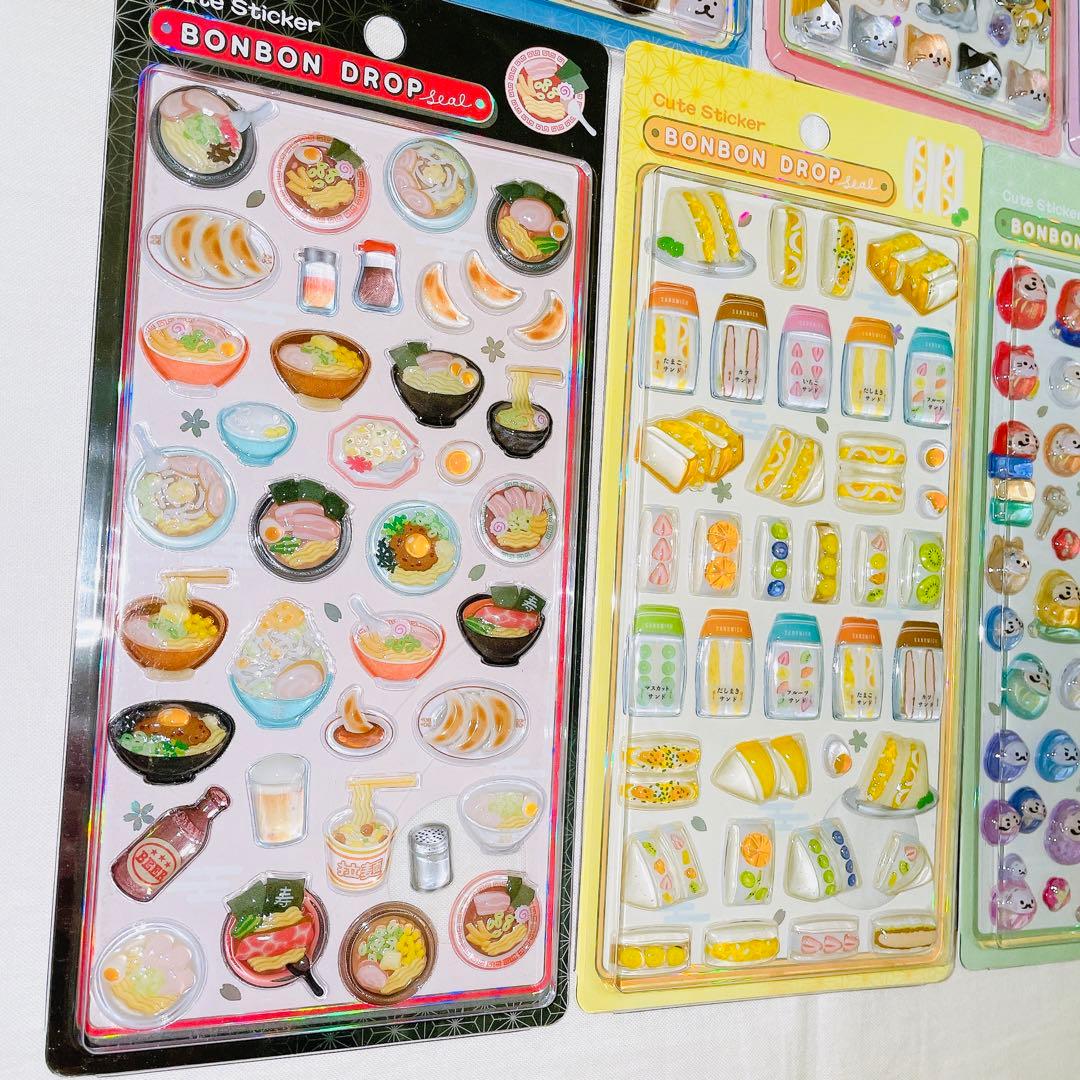 【クーリア正規品】 ボンボンドロップシール　和柄　7種セット　和風　ボンドロ