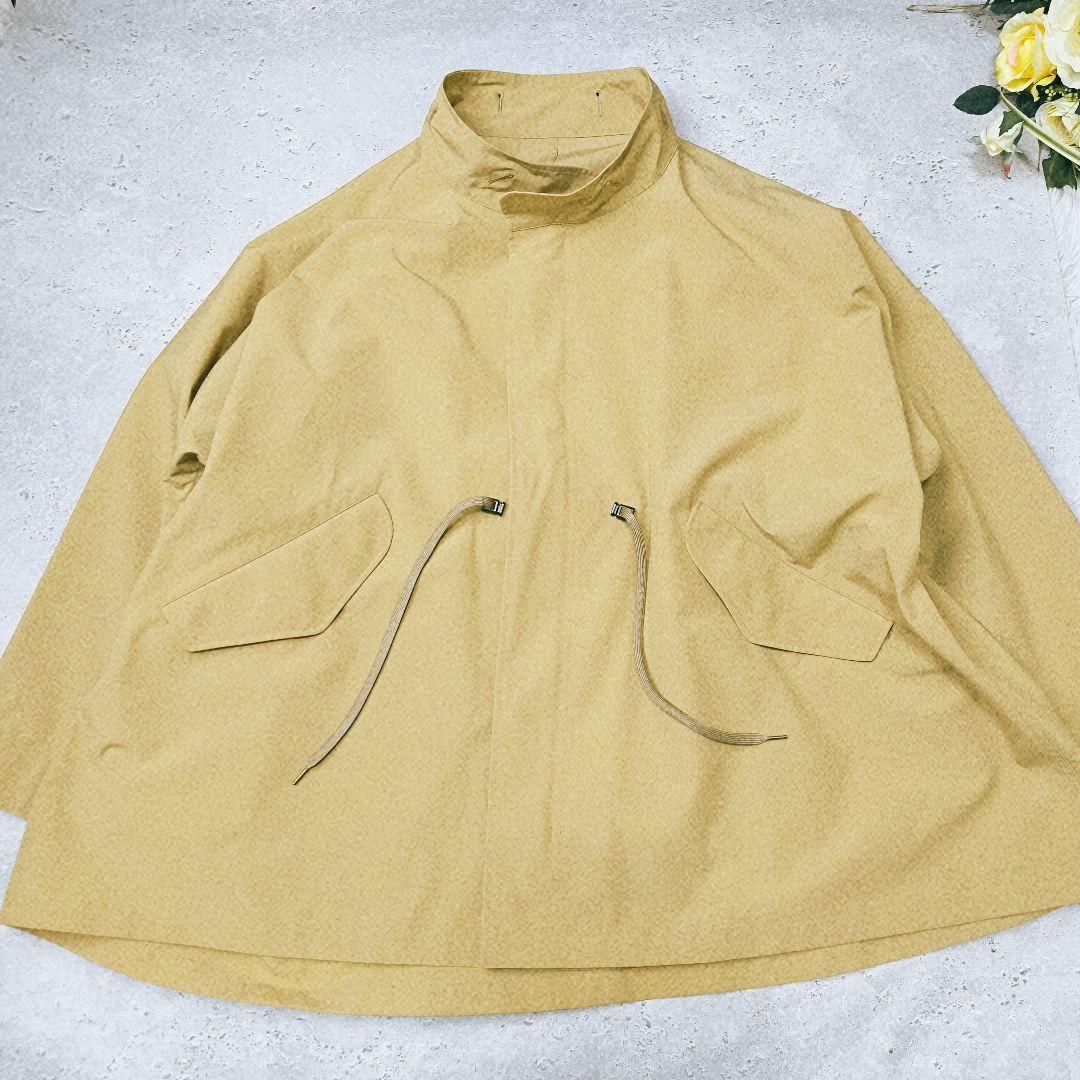 極美品 VACHEMENT リサイクルタフタ モッズコート ショートコート