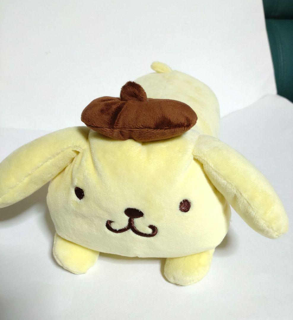 未使用❗️ポムポムプリン 2wayクッション ぬいぐるみ カップ 缶 平成レトロ