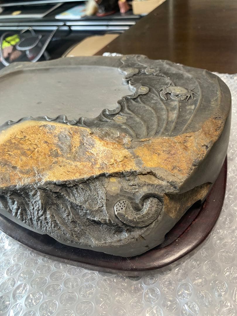 彫刻大型硯