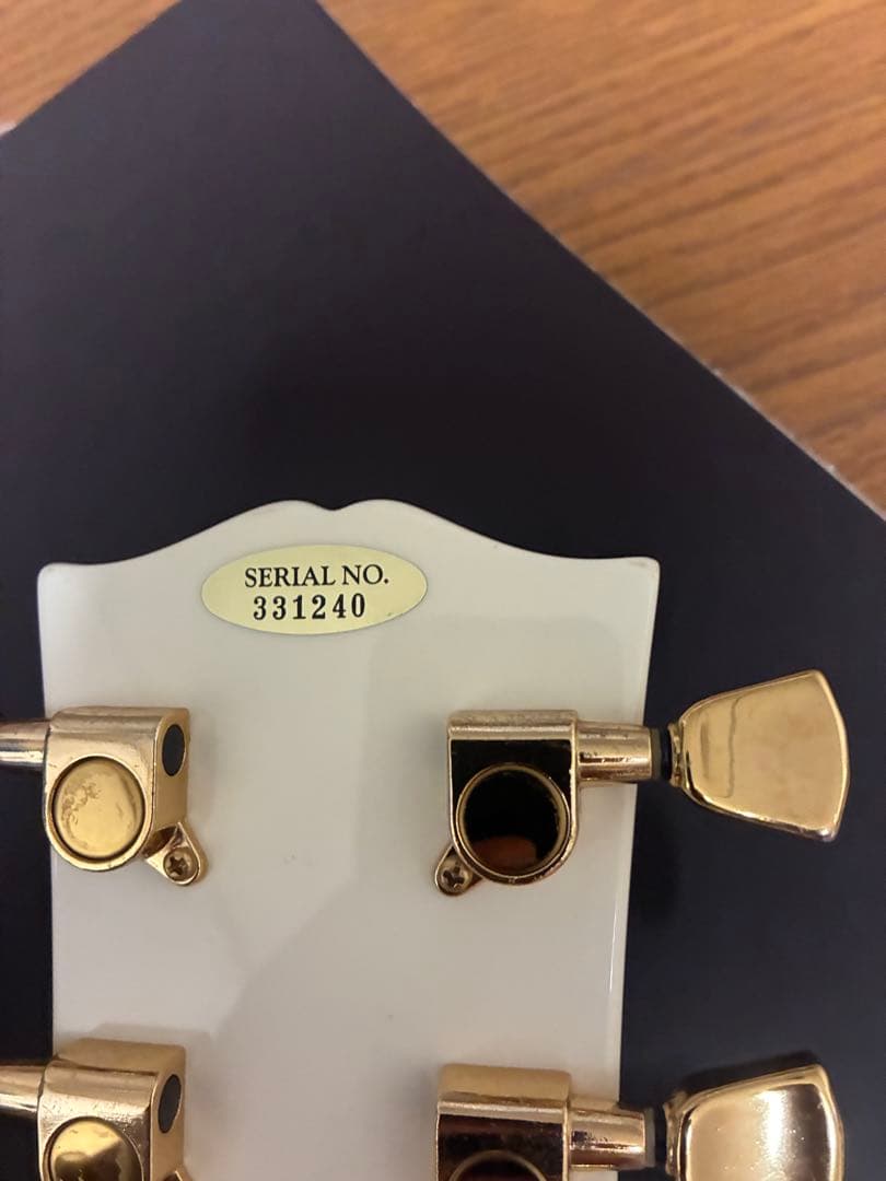 レスポールスタイル エレキギター ホワイト