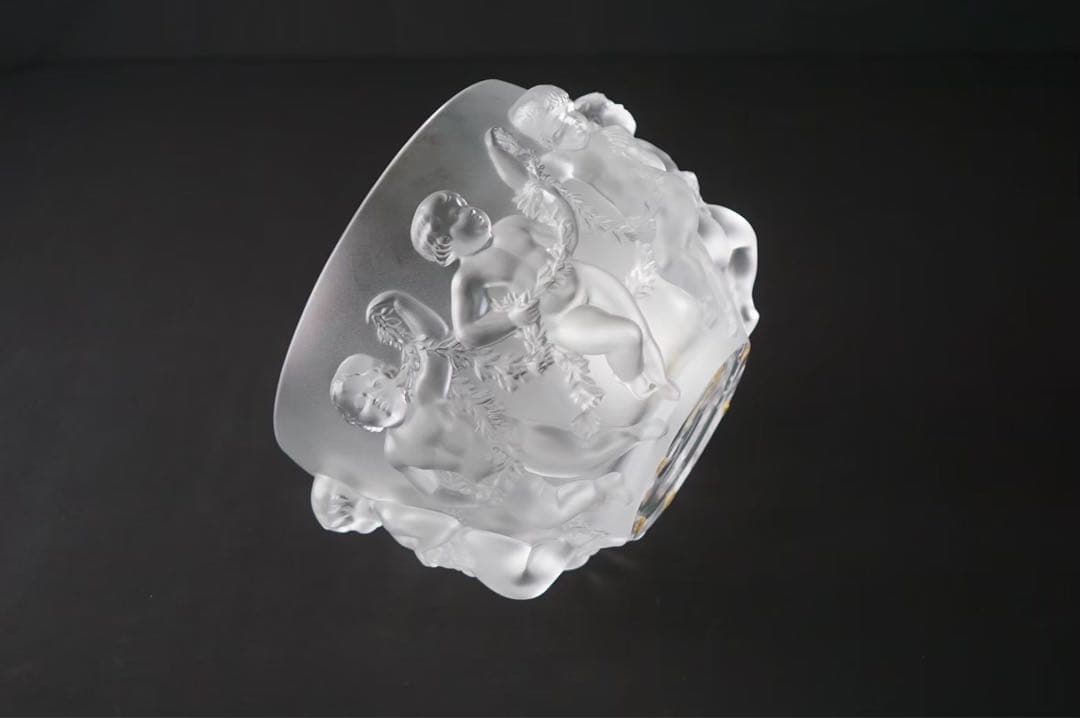 ルネ・ラリック「リュクサンブール」 花瓶 元箱あり R.LALIQUE