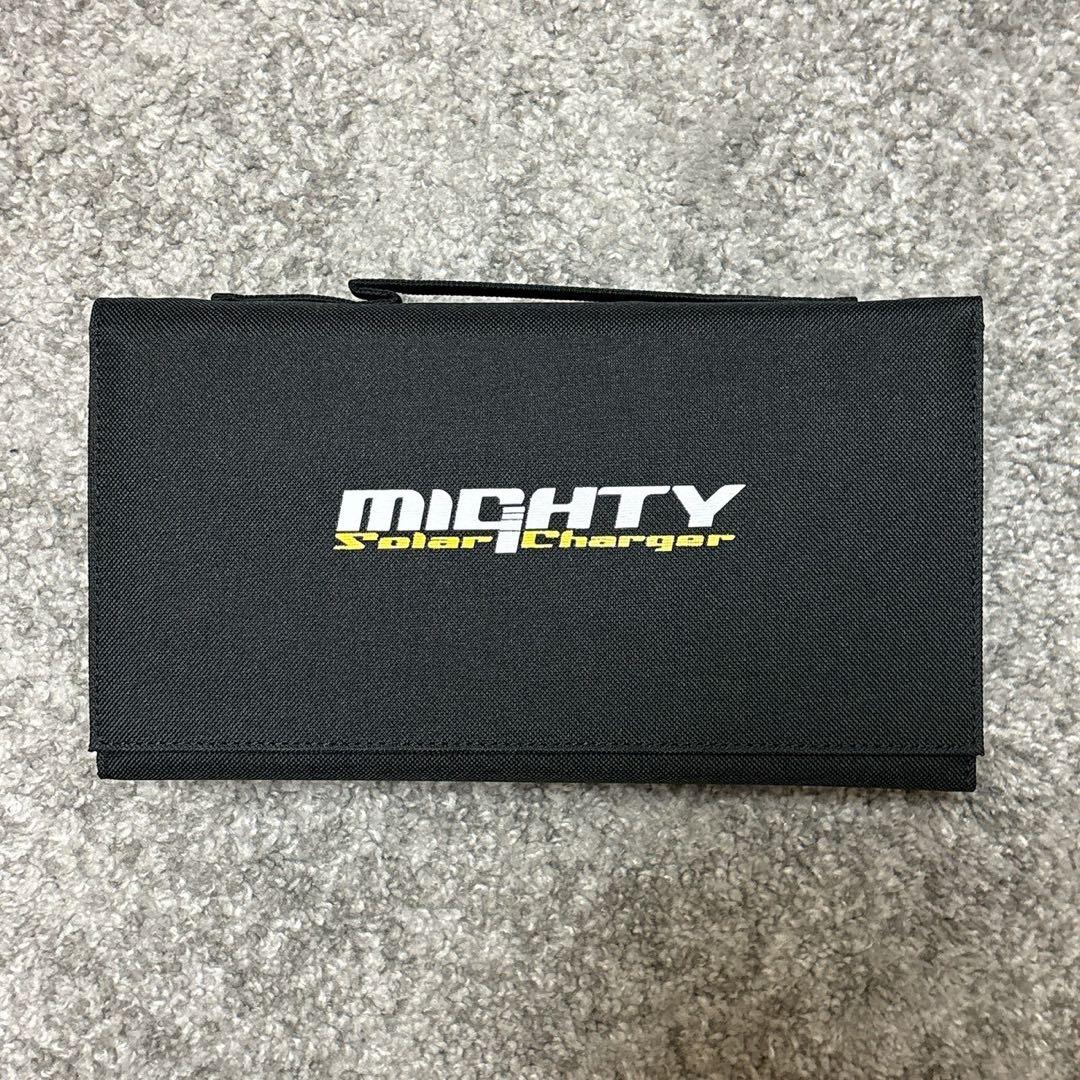 08 電気を自給自足 60Wソーラーチャージャー 折りたたみ 防災 キャンプ