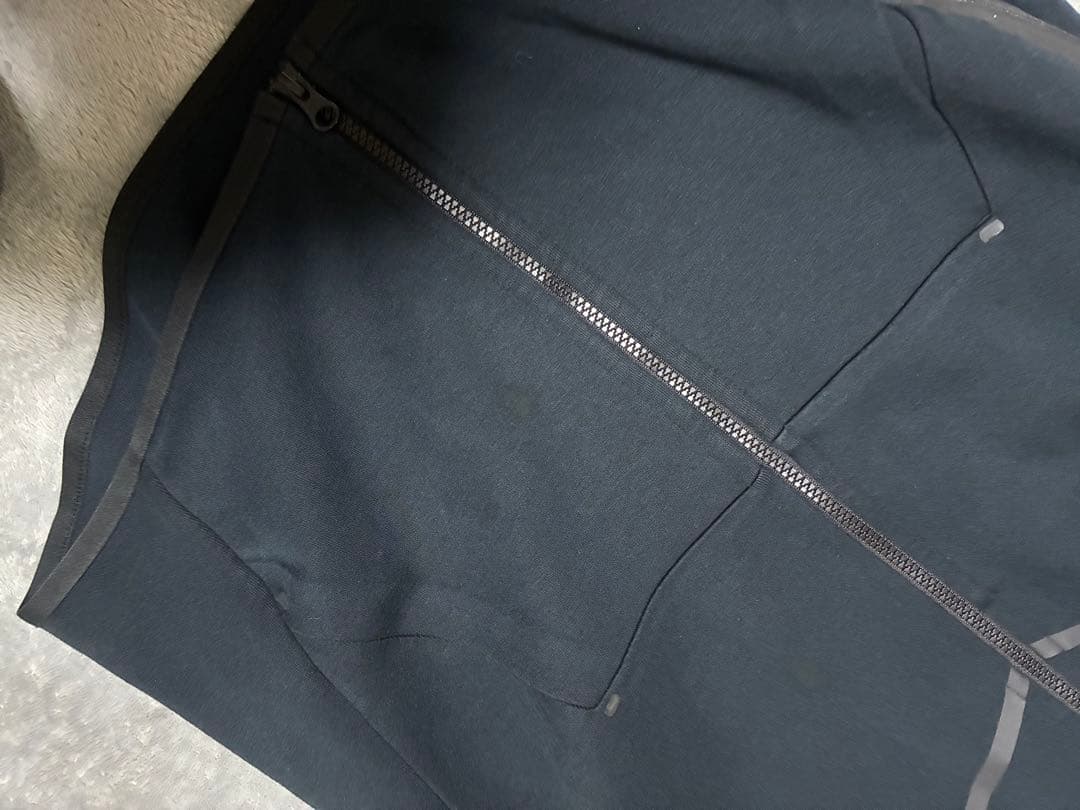 人気 NIKE ナイキ テックフリース　セットアップ　ブラック　M 赤タグ