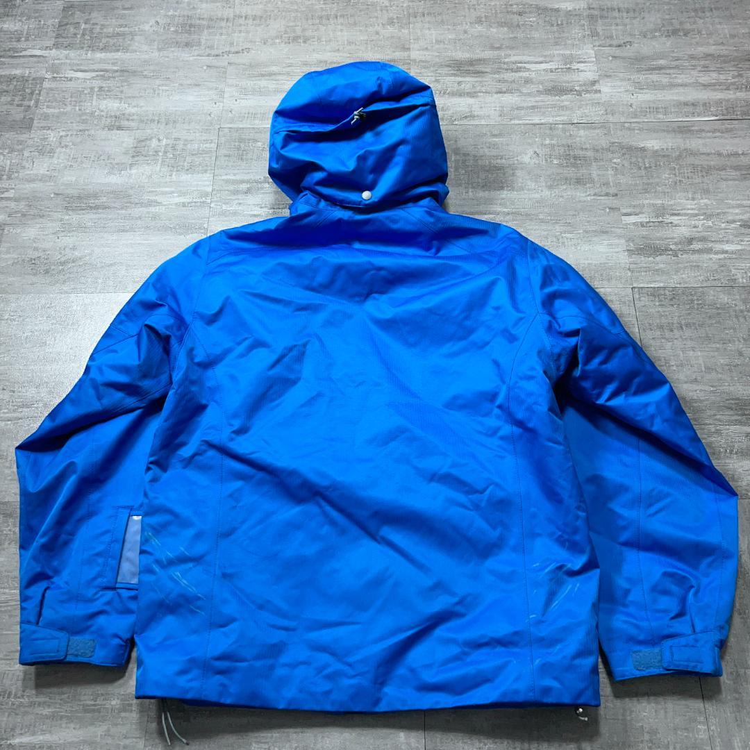 スウェーデン代表モデル★ GOLDWIN サイドフルオープン スキーウェア 青