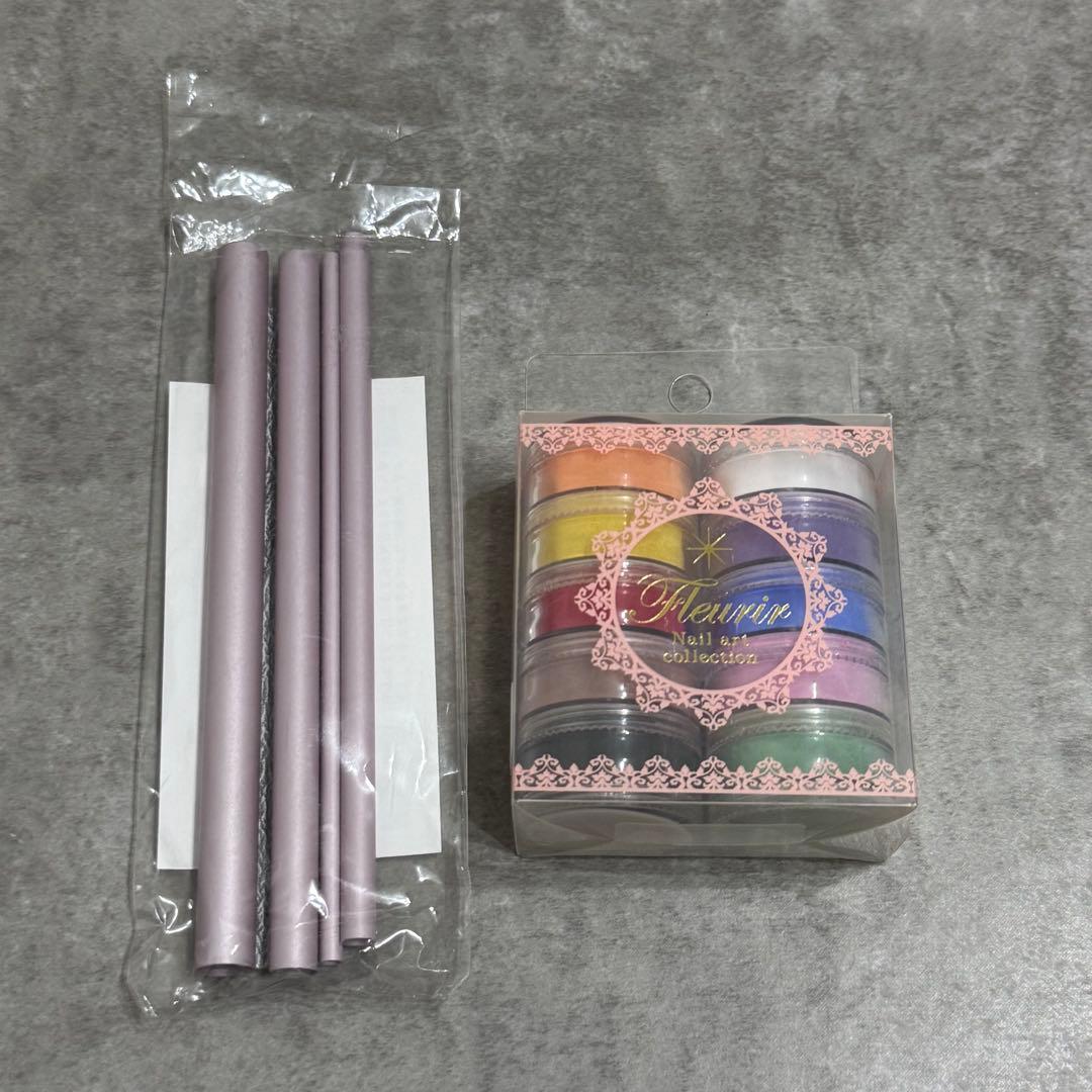 フルーリア アクリルパウダー アクリルリキッド カラーパウダー ネイル検定