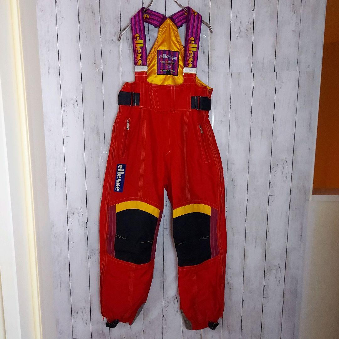 【ellesse】80s エレッセ ゴールドウィン スキーウェア 上下セット L