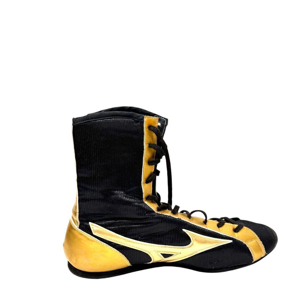 『未使用品』Mizuno ボクシングシューズ ブラック/ゴールド