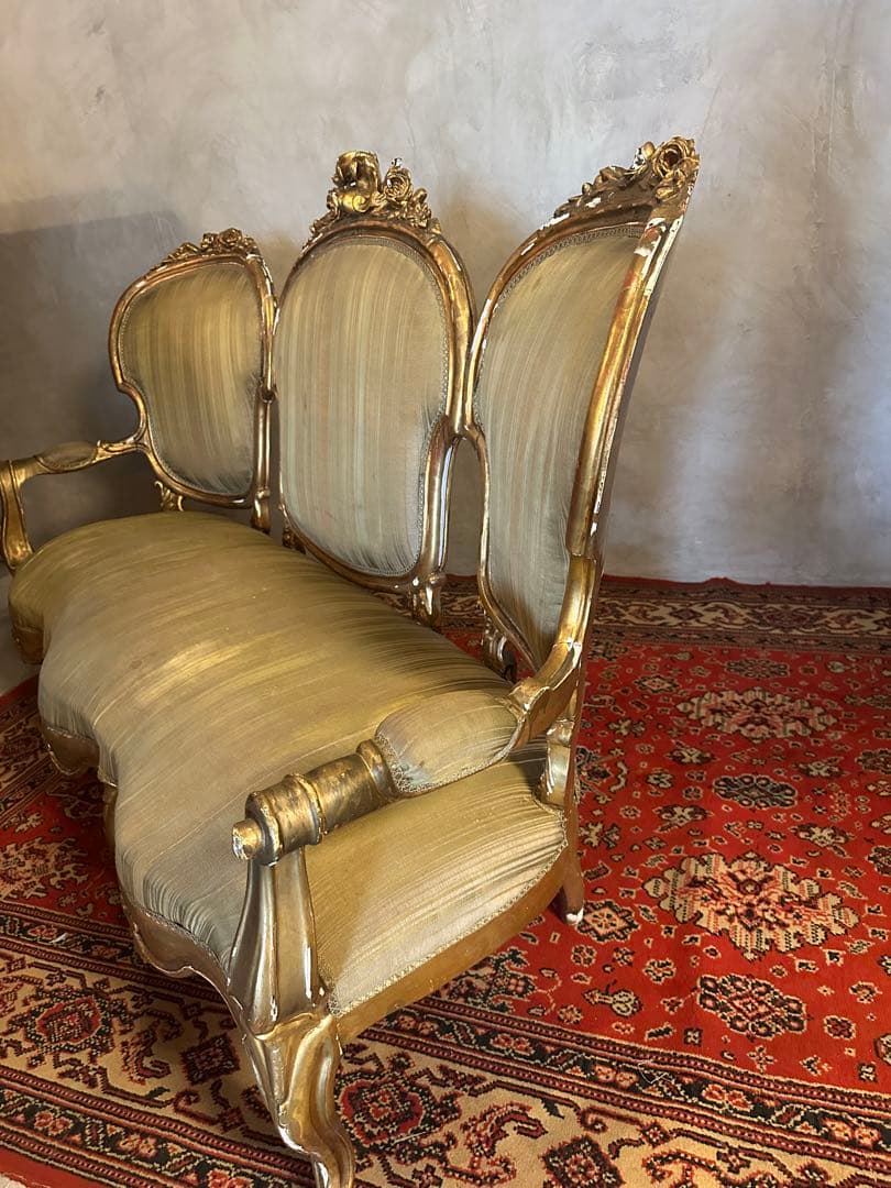 【やっちゃん】ルイ15世　ソファースタジオ　撮影　ディスプレイ用