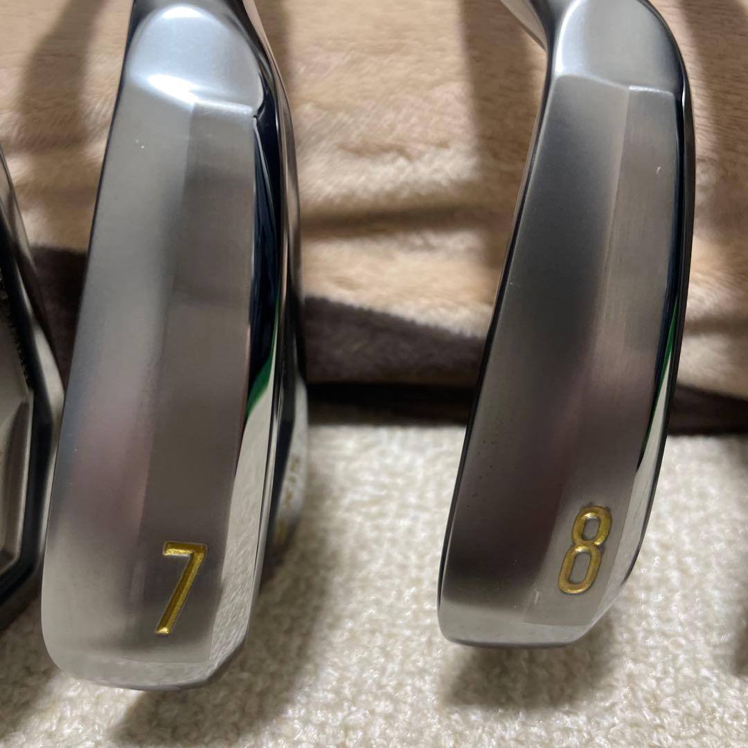 【超美品】スリクソンZXi5 数量限定ブラックモデル5I~Pw6本超限定シャフト