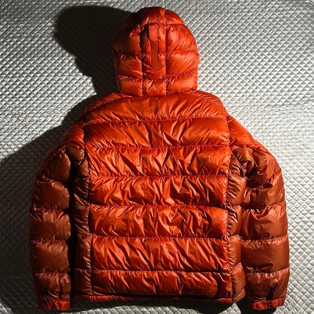 び*。様 mont-bell アルパインダウンパーカ オレンジ フード