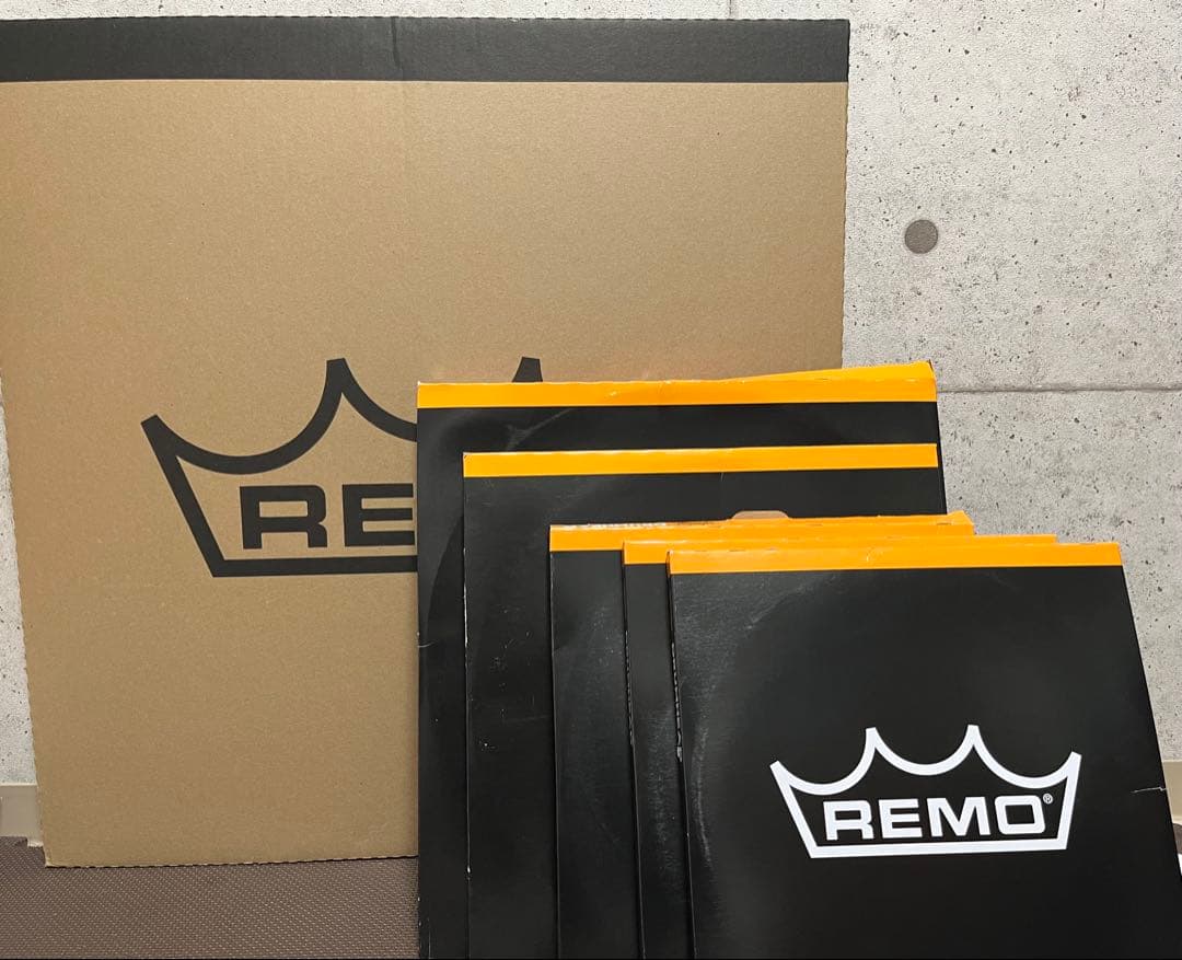 [入手困難]REMO pretuned head drum head set