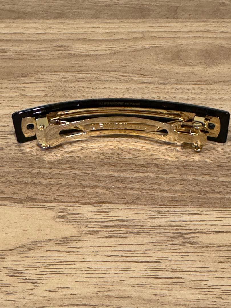 アレクサンドル ドゥ パリ ブラック バレッタ