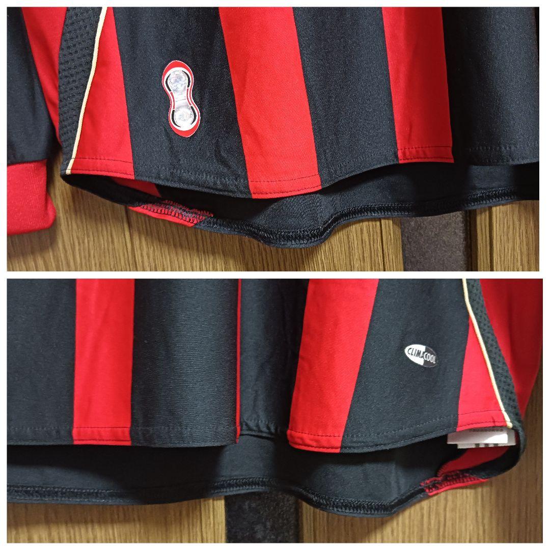 アディダス ACミラン 長袖ユニフォーム 06/07 ホーム M 国内正規品