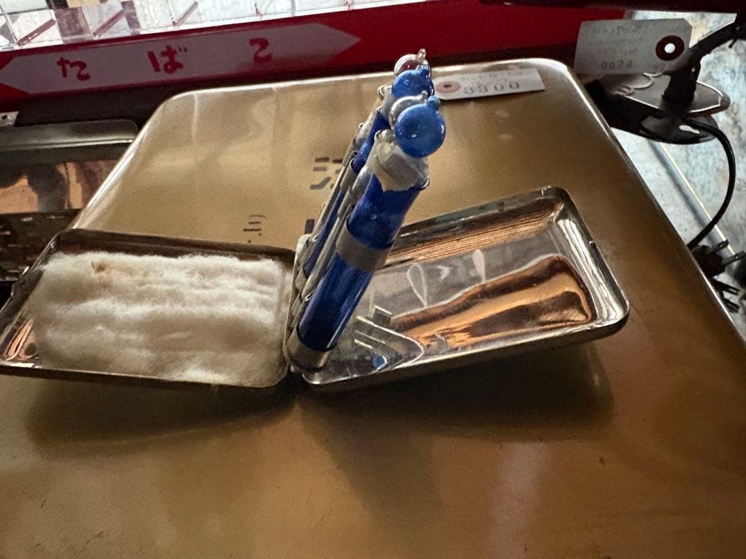 ⑦十字マーク入り 医療用アンプルケース 注射薬瓶 レトロ 医療アンティーク