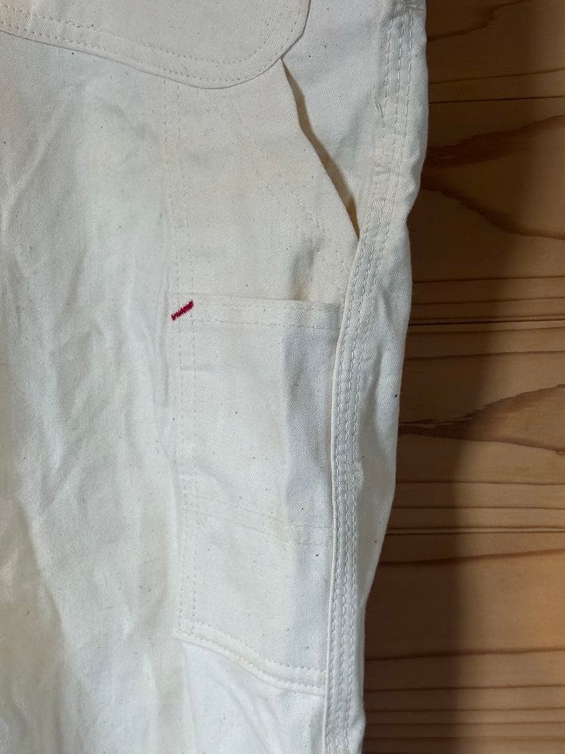 Carhartt オーバーオール プリントタグ　山ポケット デッドストック