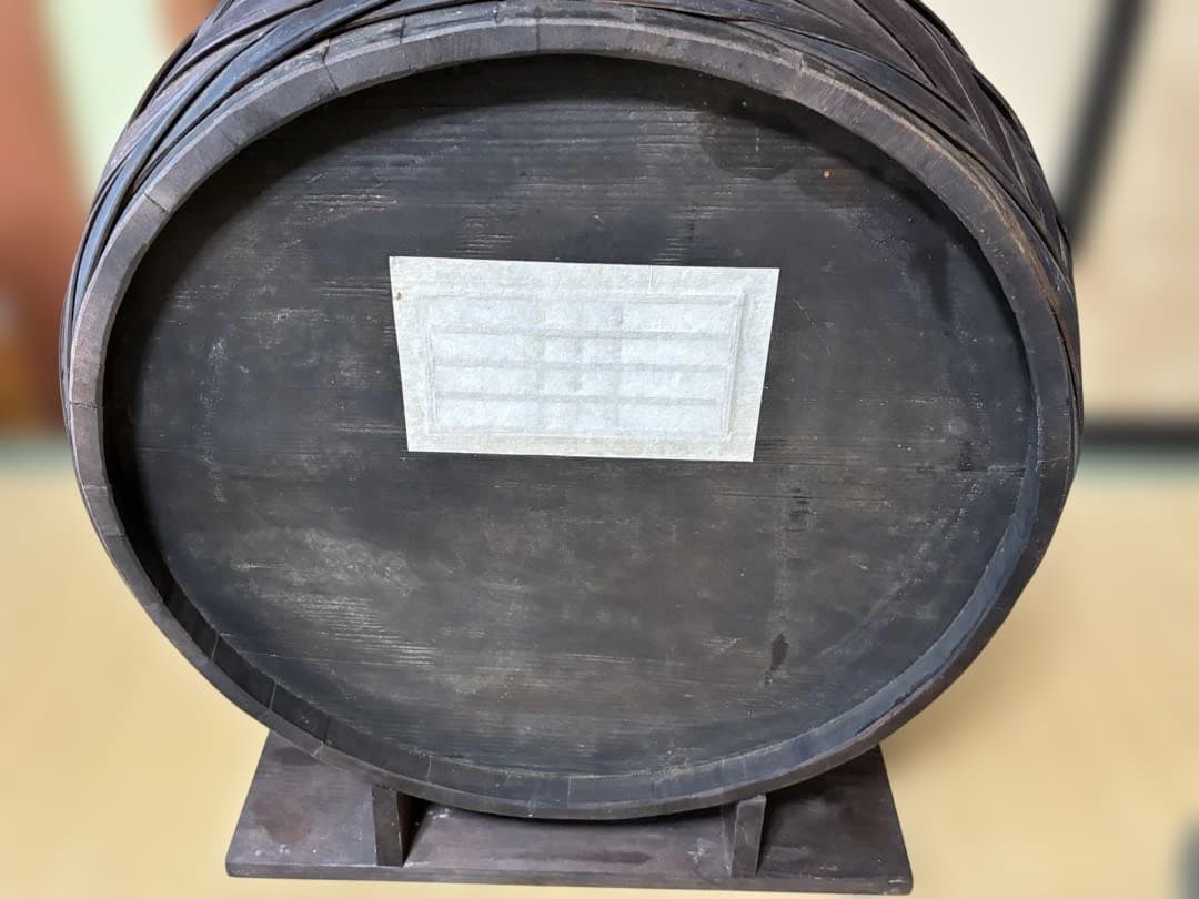 アンティーク家具 木工芸 飾り棚 木桶 サイドボード