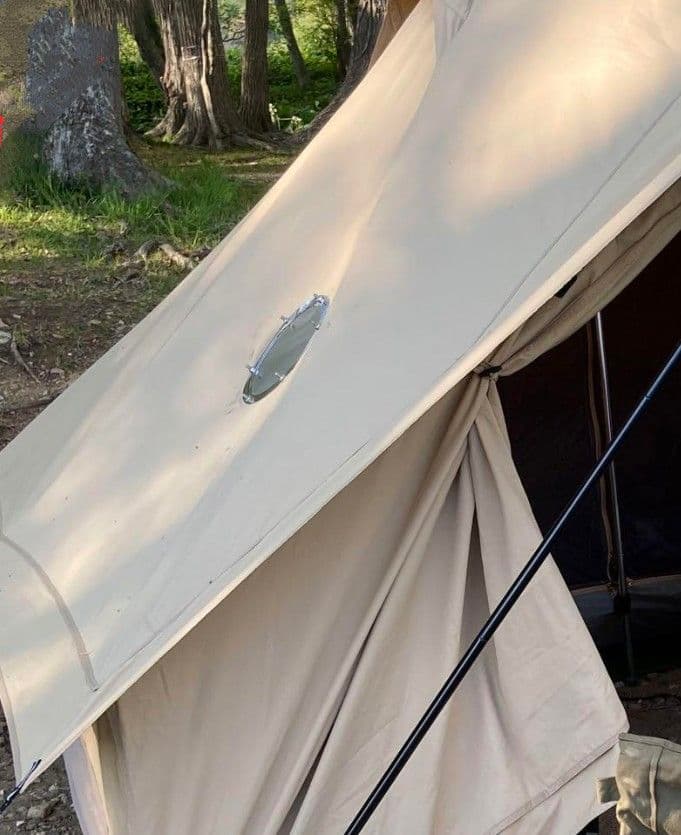 DODショウネンテントTC タン 煙突用アタッチメント付き