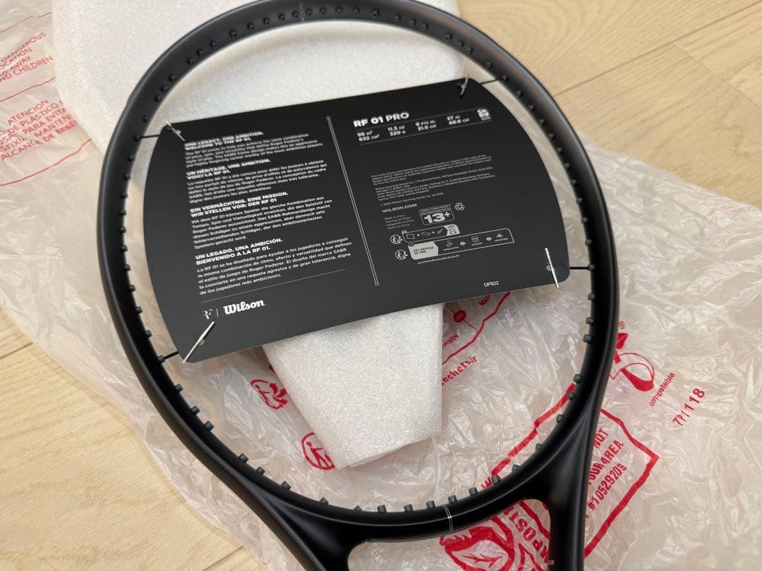 ウィルソン wilson RF 01 PRO G3 新品 フェデラー