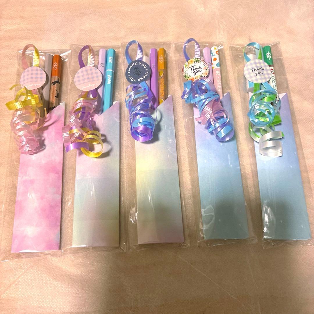 鉛筆37えんぴつプチギフト10個　ほんの気持ち　退職　お返し　引越　挨拶　文具