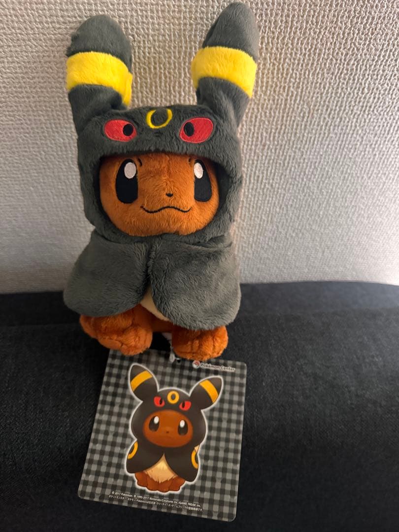 新品) イーブイ ポンチョ ブラッキー グレイシア　マスコット ポケモンセンター