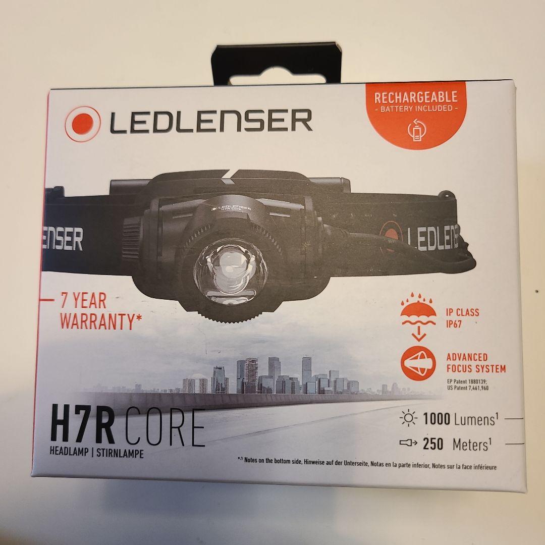 断捨離　LEDLENSER H7R CORE ヘッドランプ