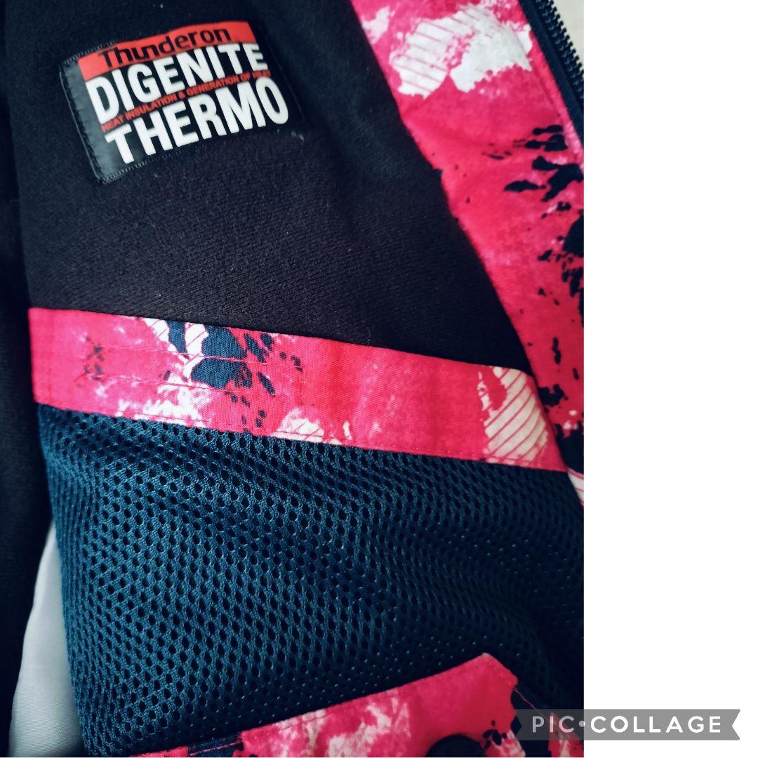 【美品】Phenix ジュニアスキーウェア 上下150　デモチーム　カモフラ総柄