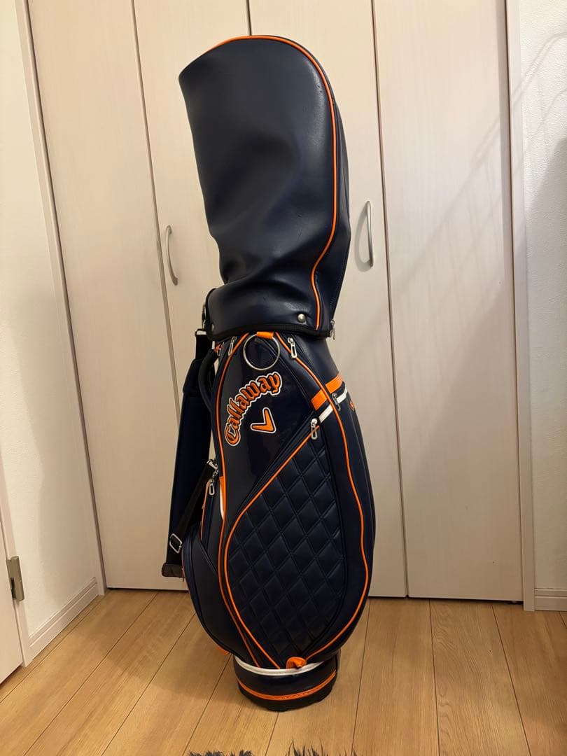 Callaway　キャディーバッグ　ネイビー/オレンジ