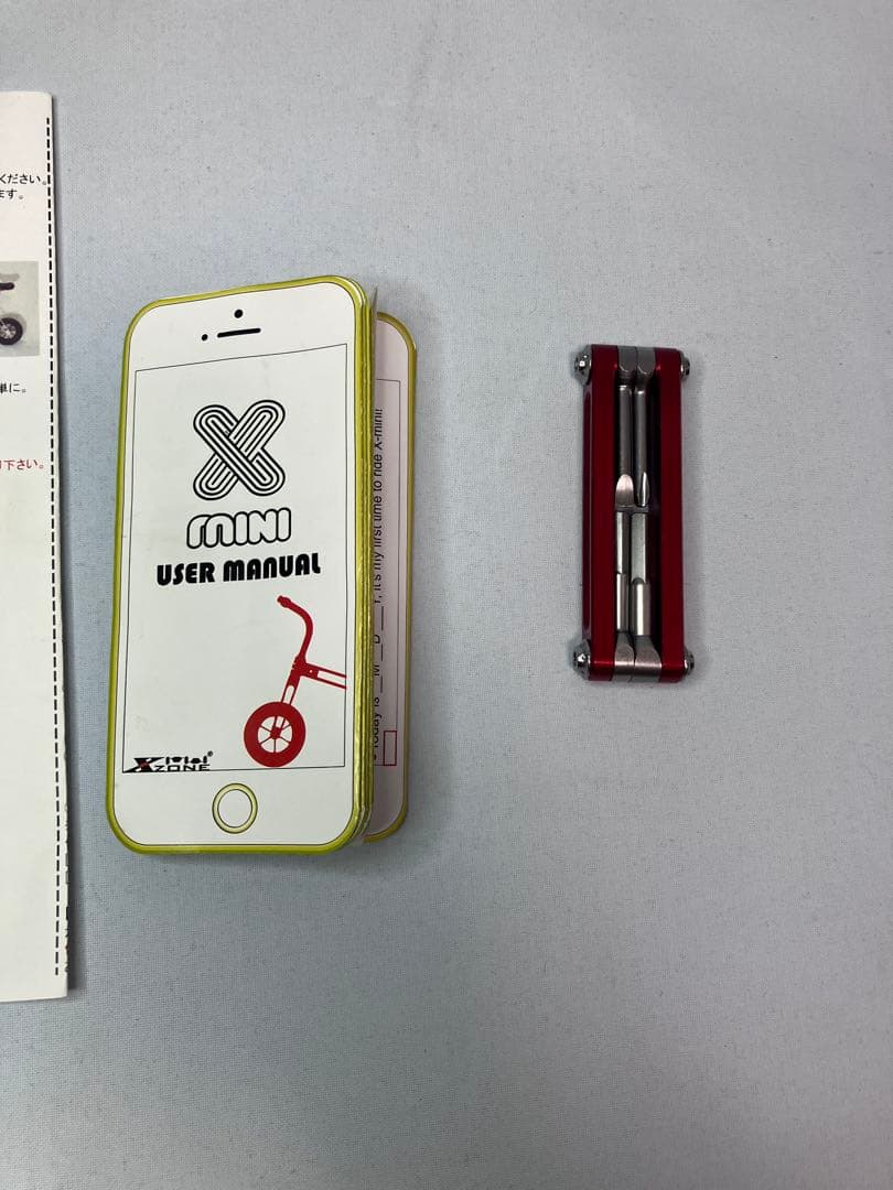 ≪美品≫XZONE キックバイク 2歳-5歳のペダルなし自転車 X-MINI 赤