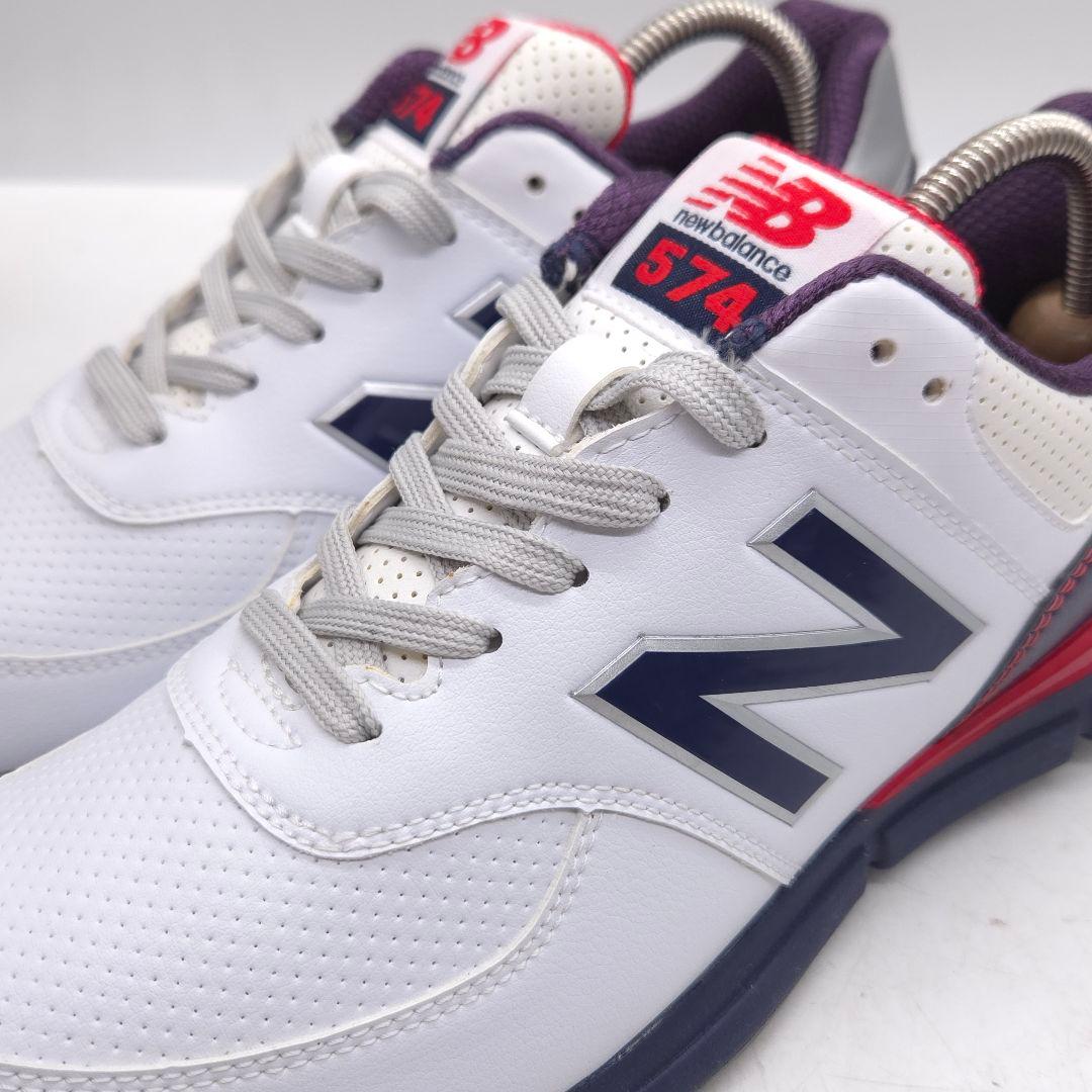 美品 new balance ニューバランス ゴルフシューズ スニーカー