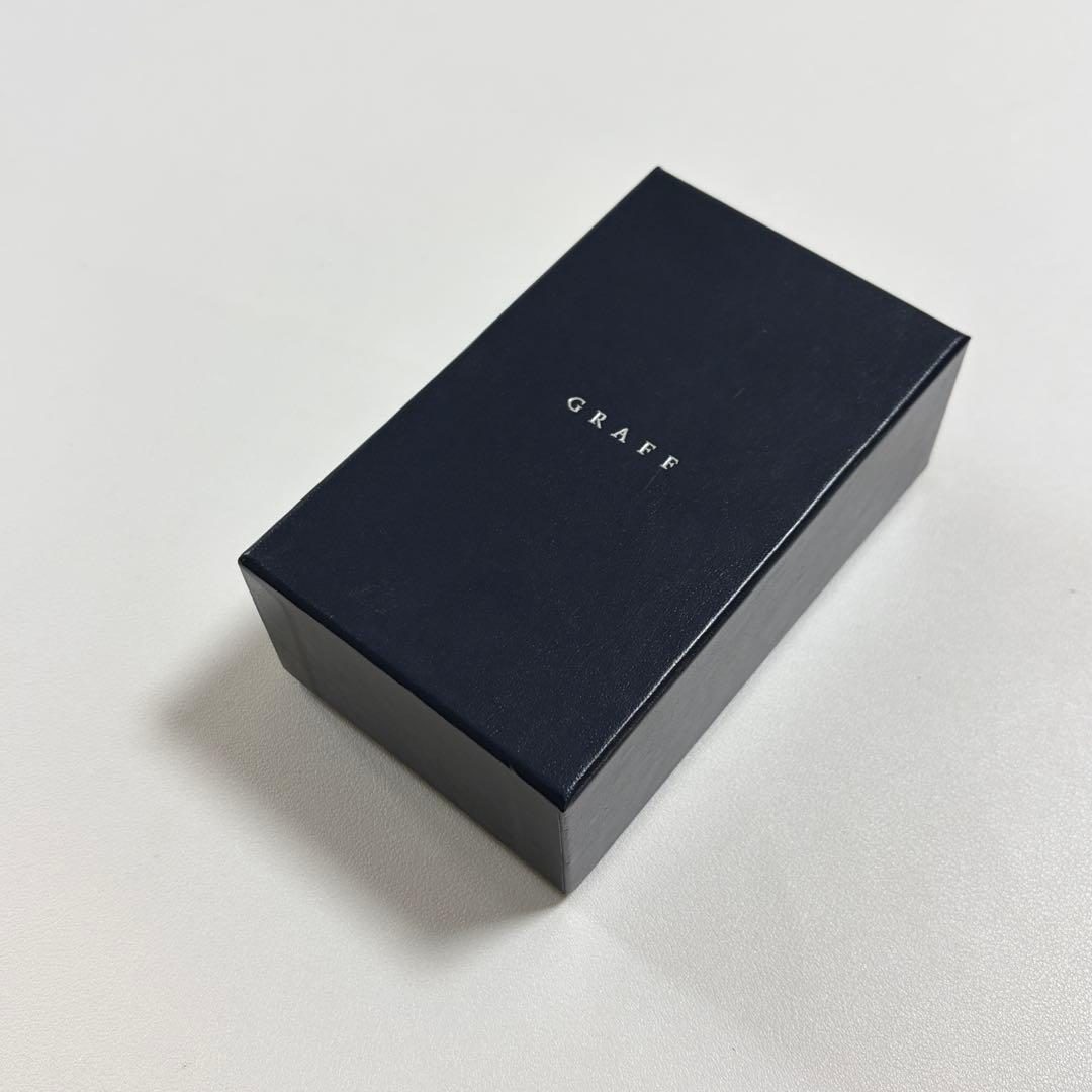 美品　グラフ　ペアリングケース　結婚指輪　空箱　ジュエリーボックス　旧型