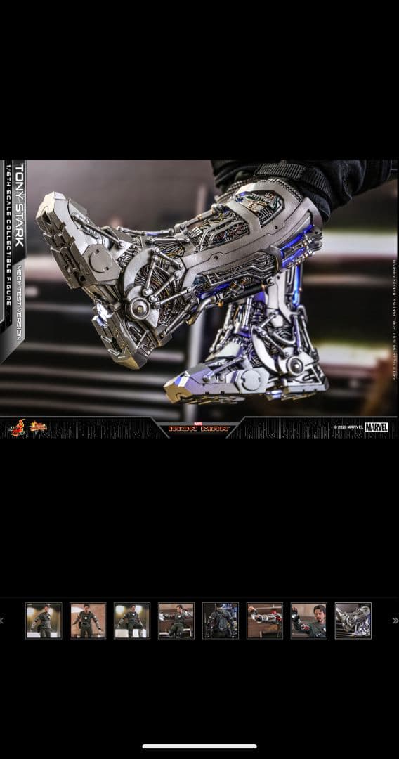 ホットトイズ ムービーマスターピースアイアンマントニースターク メカテスト/2