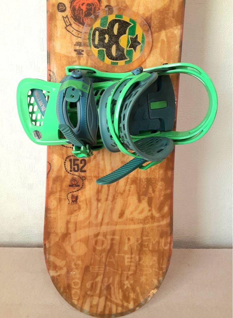 スノーボードセット　Ride Burton Genesis