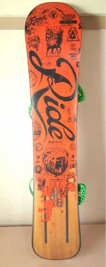 スノーボードセット　Ride Burton Genesis